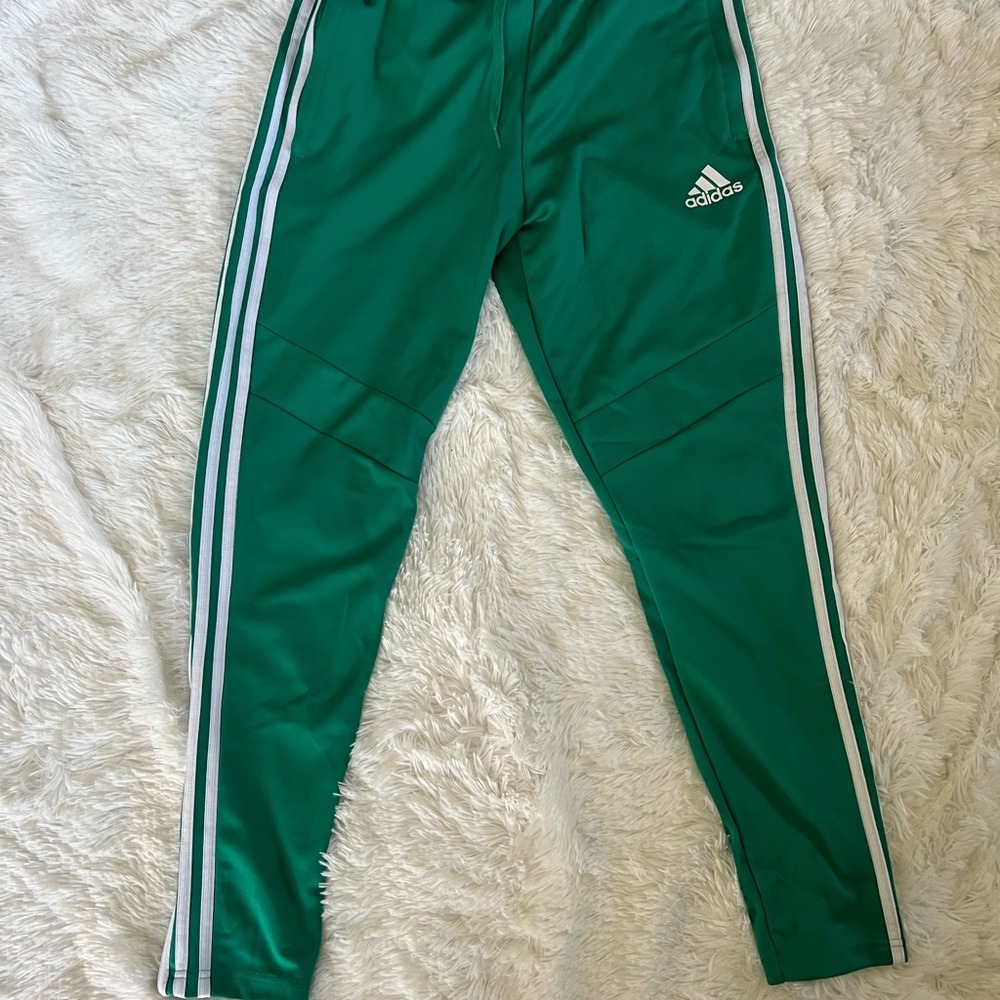 Adidas Tiro 19 Green Slim Fit Training Pants Size Medium